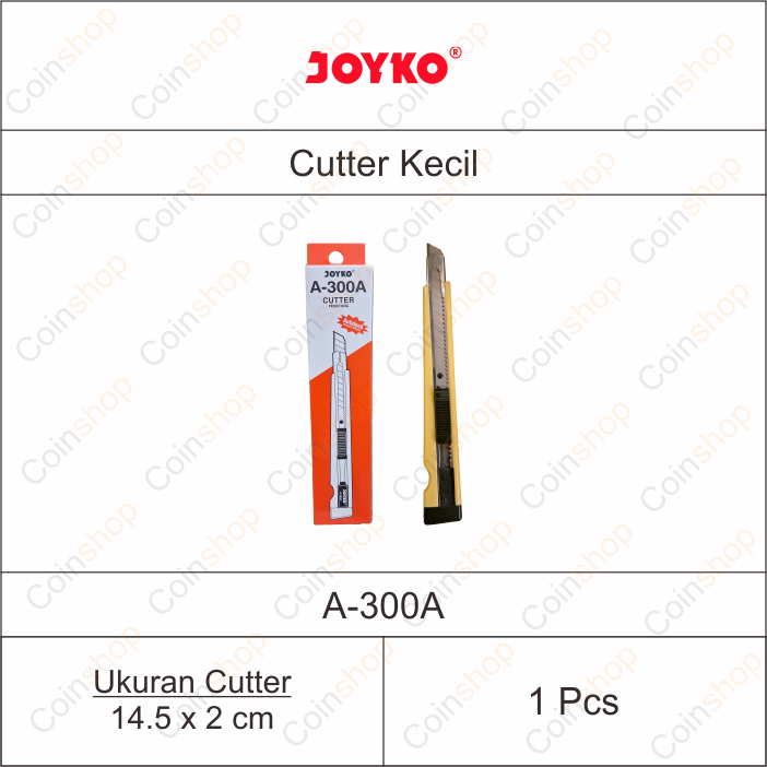 

Joyko A300 A-300 A-300A Cutter Kecil Per Pcs