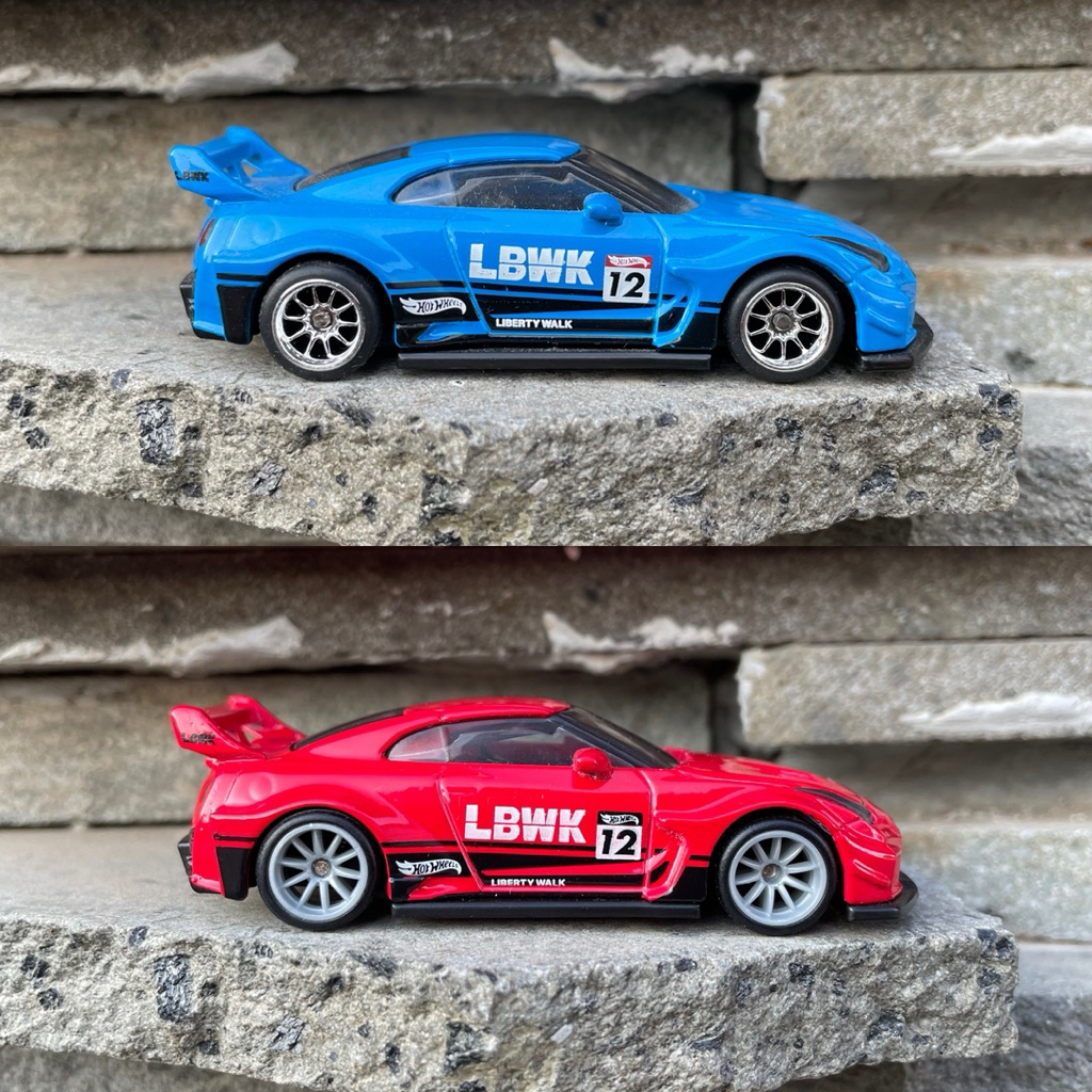 Hot wheels LBWK red edition lose premium original mattel custom wheels