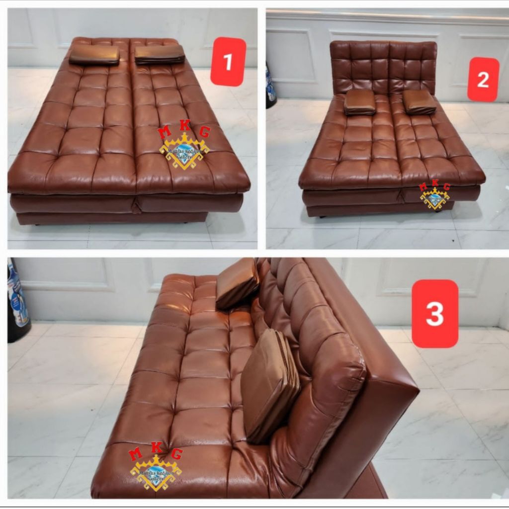 sofabed bigland 3in1 mattrss intan gallery lampung