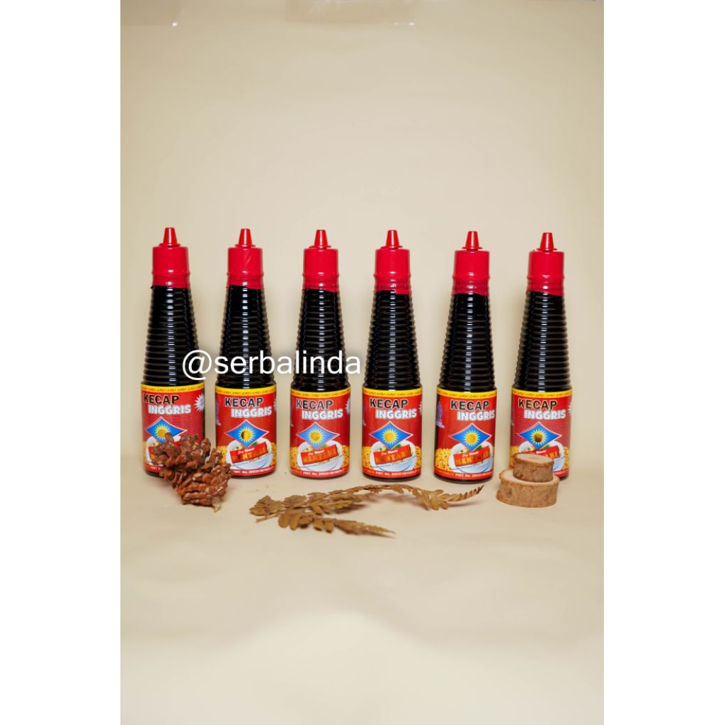 

Kecap inggris 6 pcs lebih murah cap sinar mentari halal
