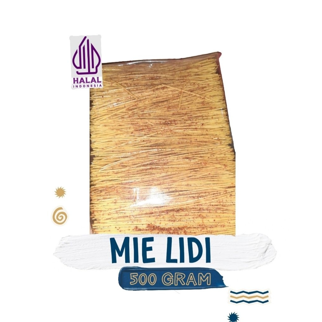 

Mie lidi 500gram