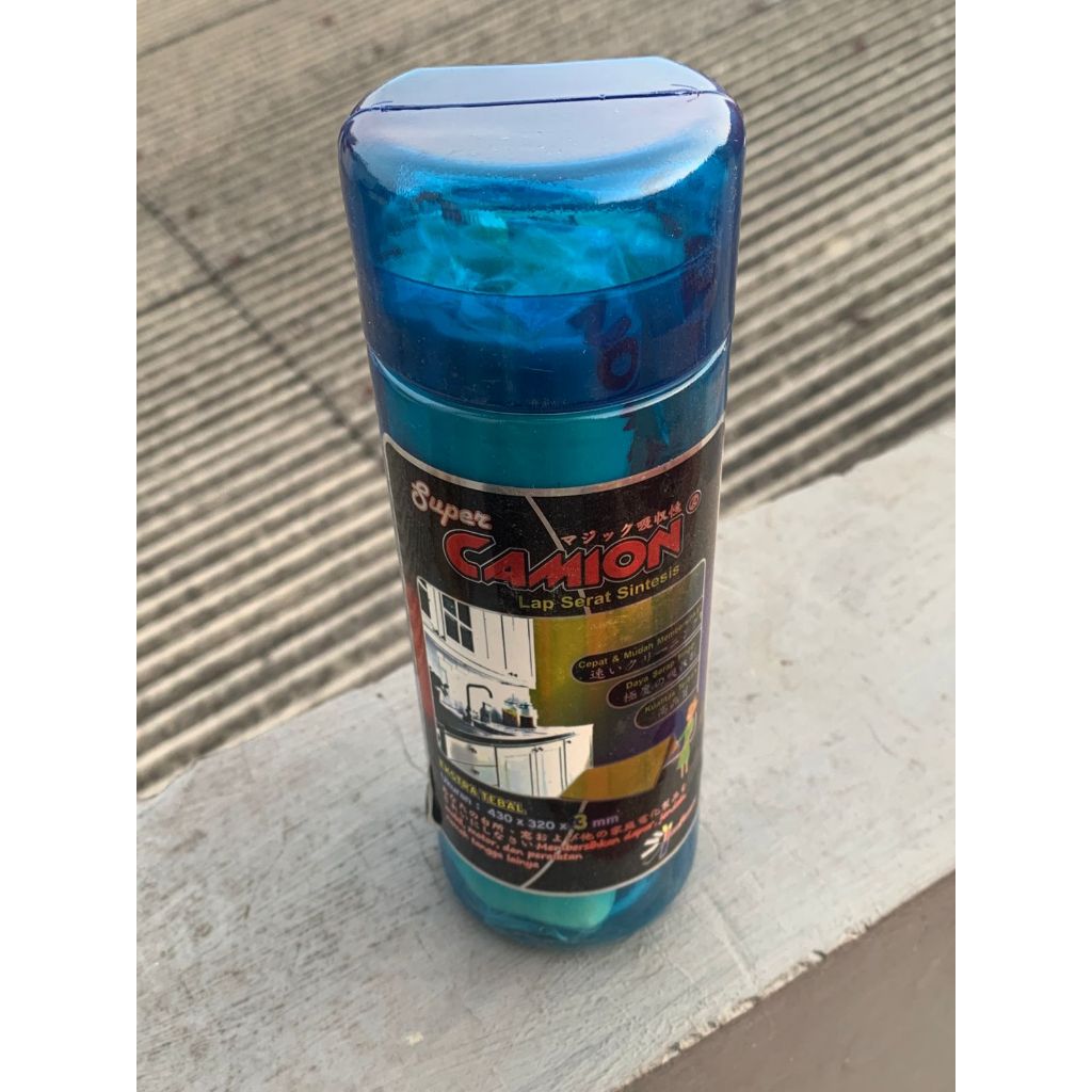 Kanebo Camion Super Chamois Kain Lap Sintetis Besar Lebar Serbaguna Berpori Murah Grosir Alat Member