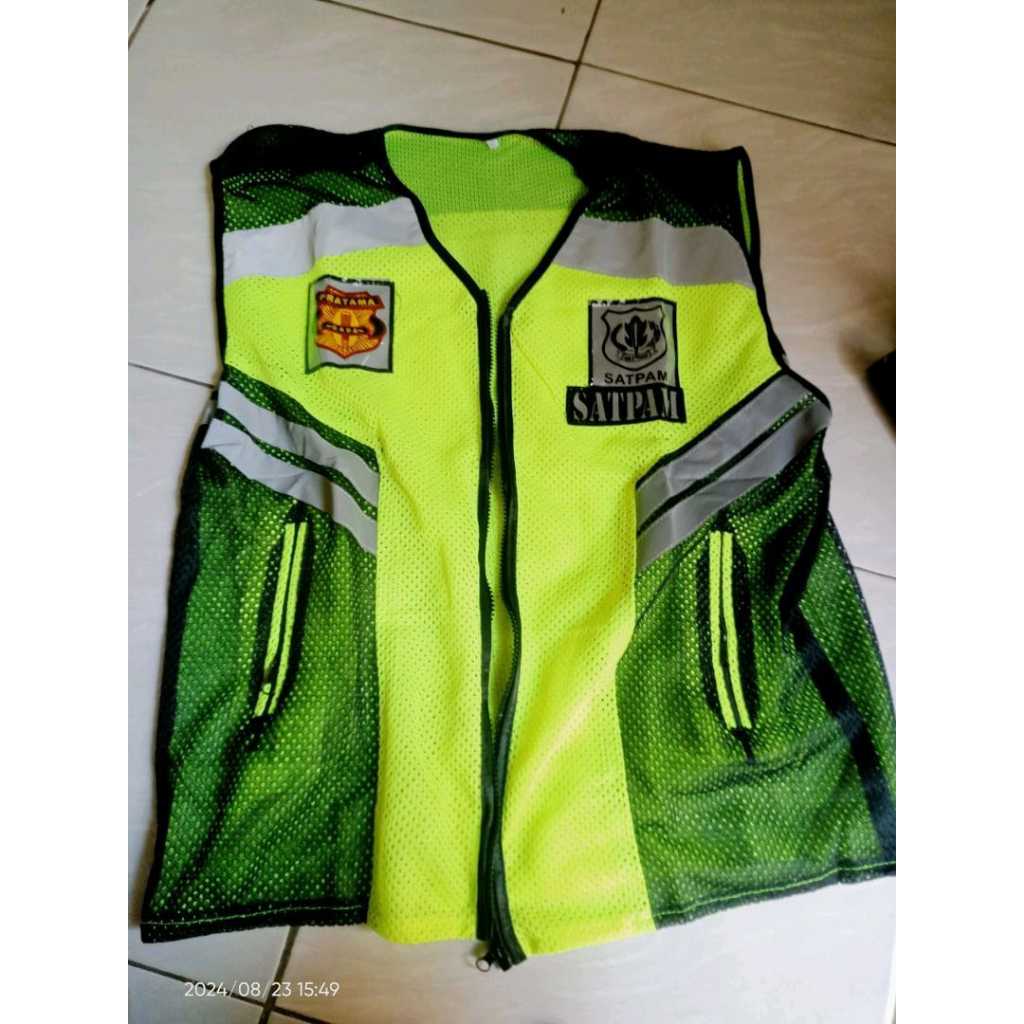 Rompi Satpam Security Rompi Satpam Jaring  - ROMPI SECURITY SATPAM