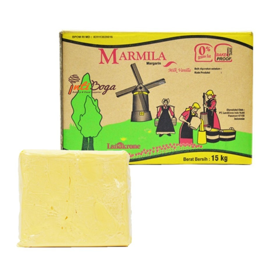 

Marmila Margarin Rasa Susu Vanila 1kg, 500gr, 250gr