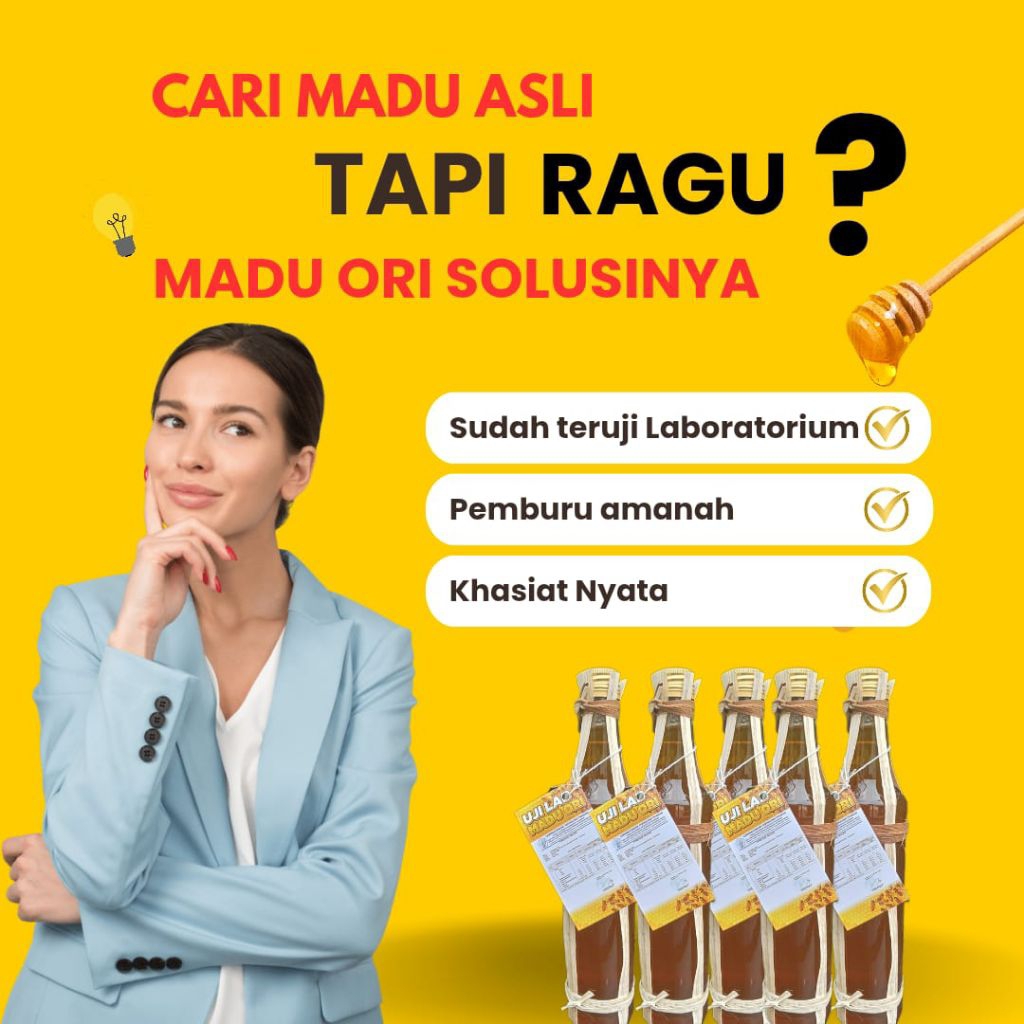 

Madu Hutan Murni Asli Alami / Natural Raw Forest Honey 100% Asli Hutan Tanpa Campuran