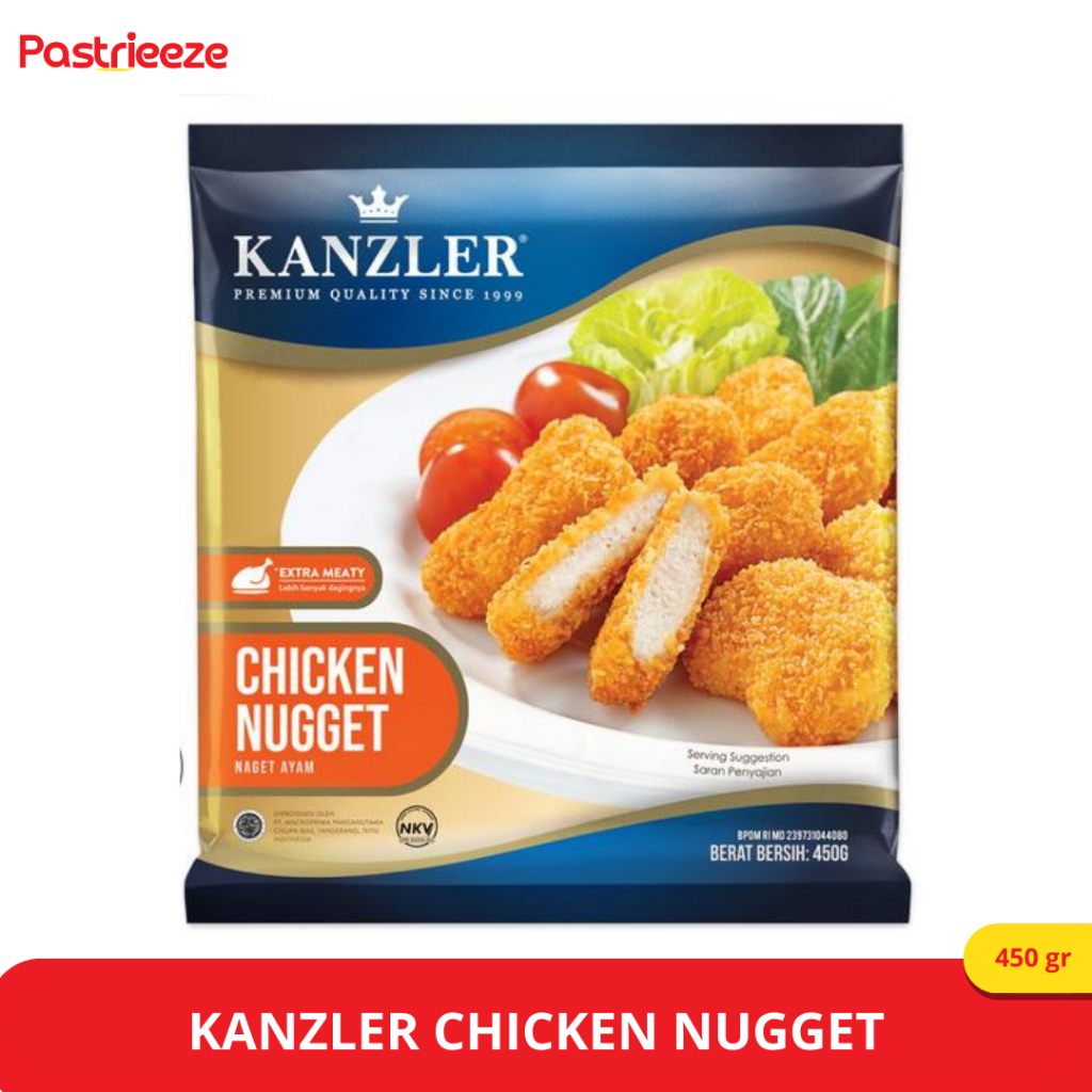 

Kanzler Crispy Nugget 450gr