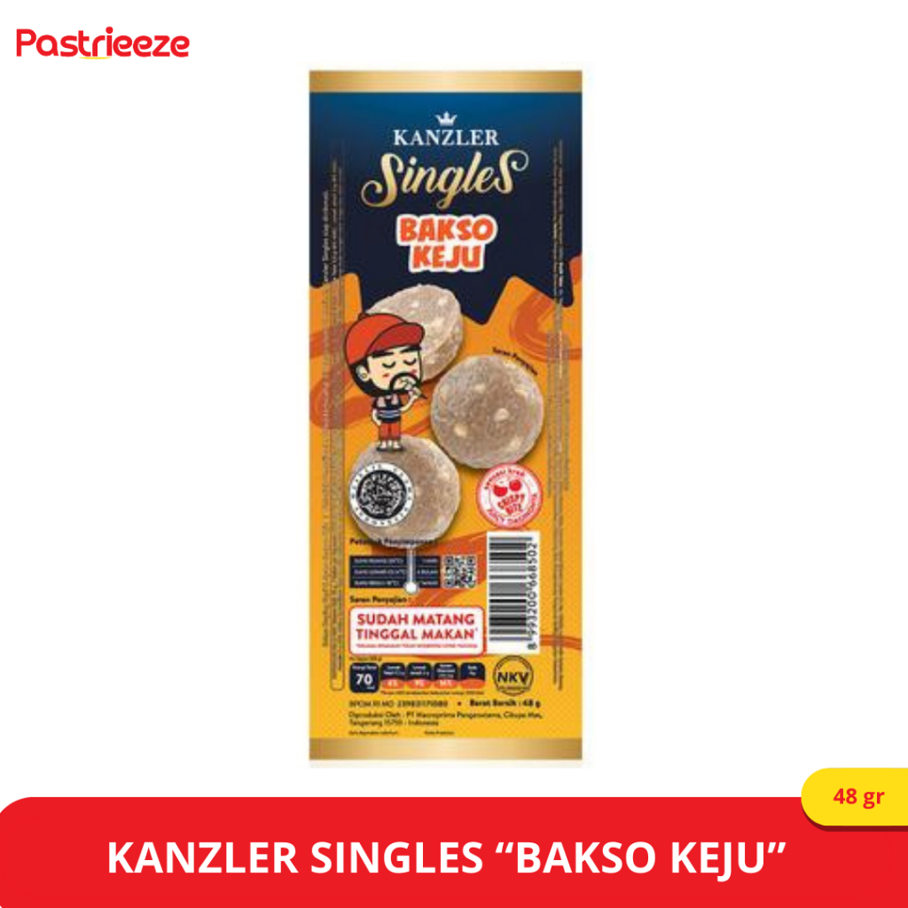 

KANZLER SINGLES BAKSO KEJU 48GR