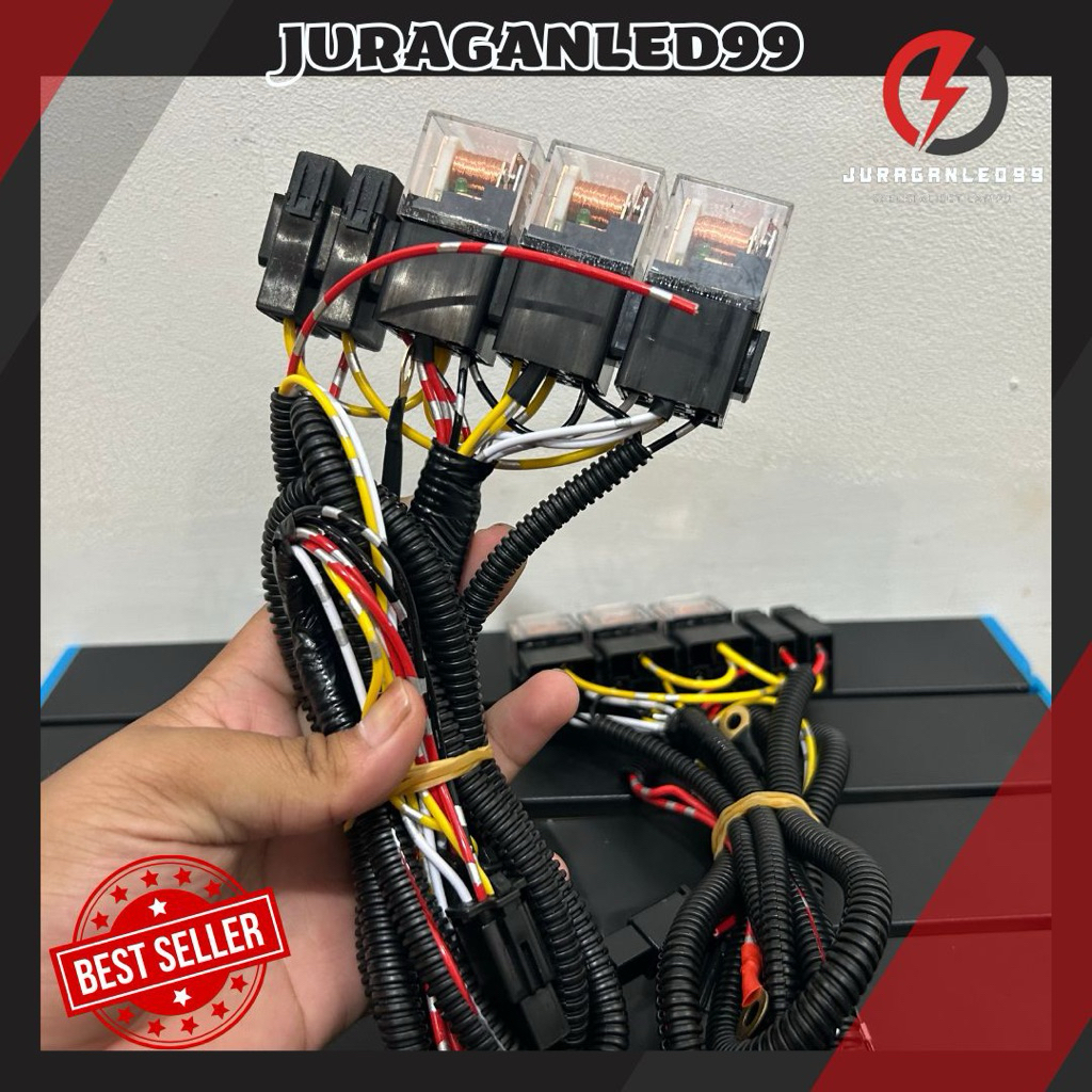 RELAY RILAI KHUSUS LAMPU TEMBAK RELAY MOBIL