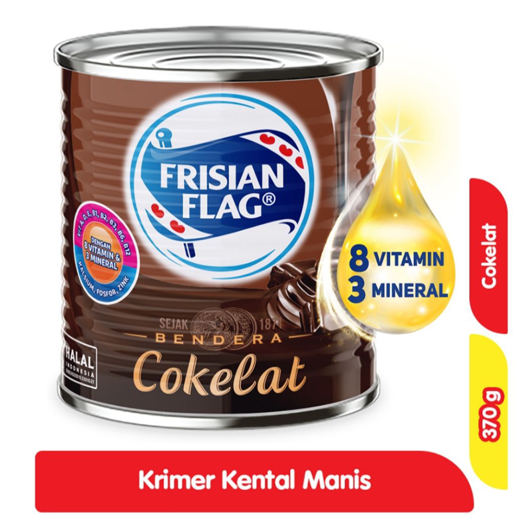 

FRISIAN FLAG Kental Manis Cokelat 370 g