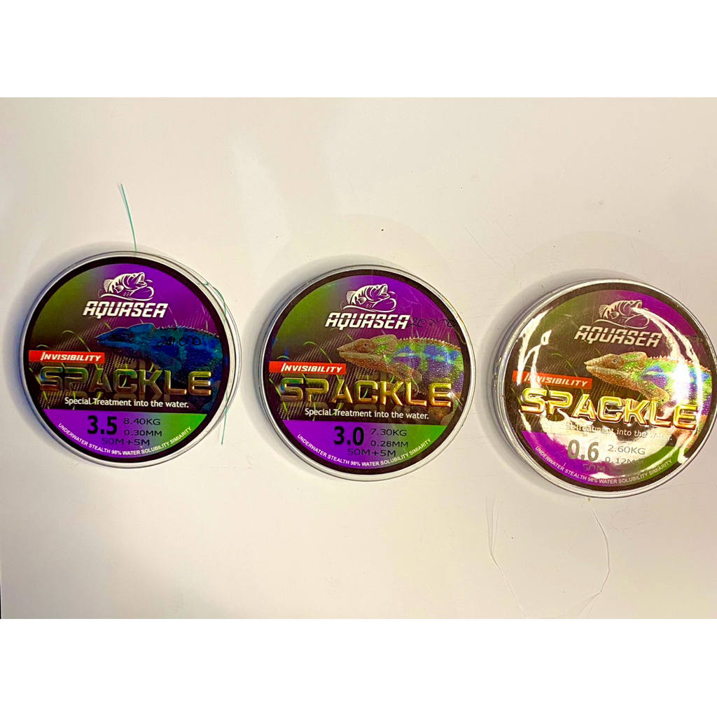 AQUASEA - Senar Pancing  Nilon Garis Fishing Line Memancing  Pancing Ikan Line Fishing Spackle