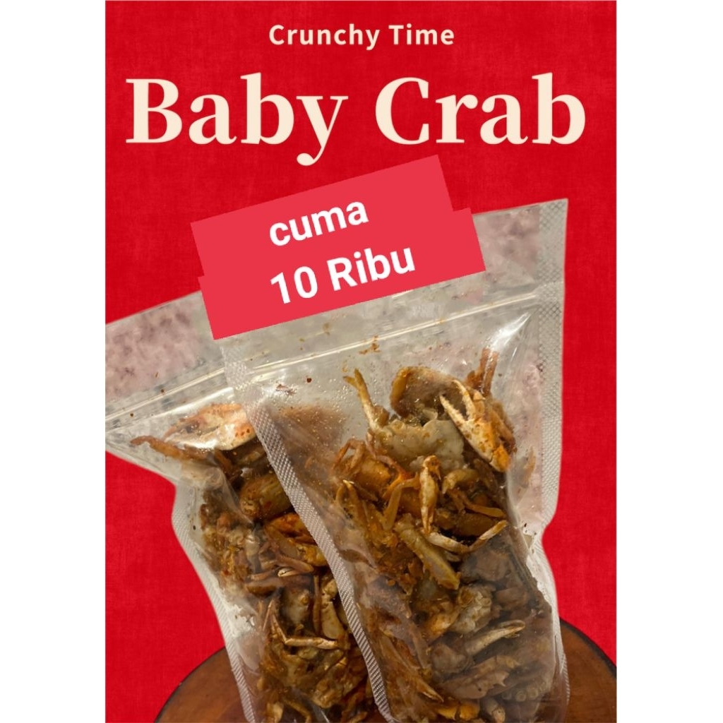 

Baby Crab pedas asin