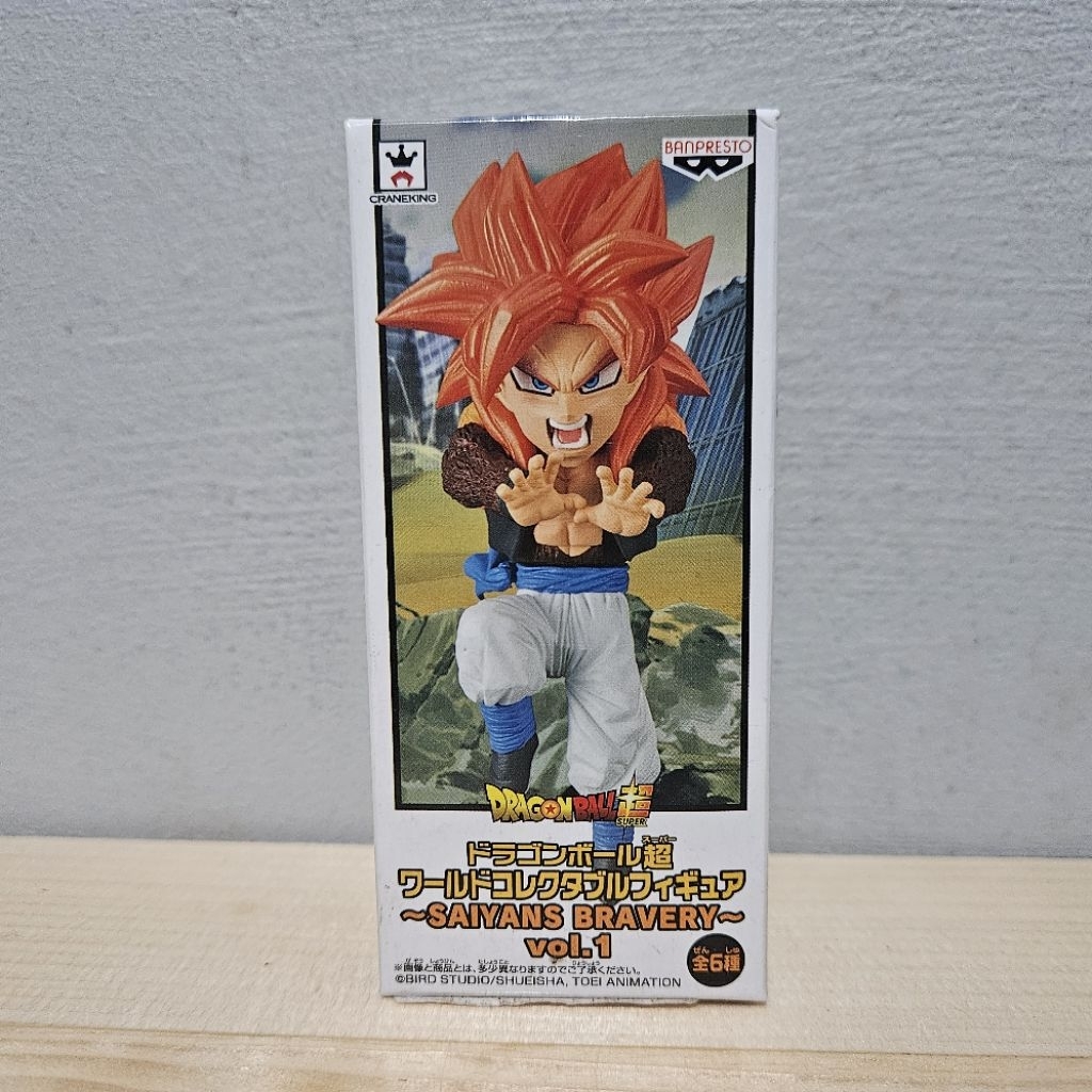 WCF Dragon Ball Gogeta SS4 Saiyana Bravery Original Asver MISB