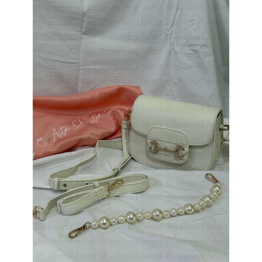 Preloved SNY X Aita Christina Limited Edition Jackson White Bag