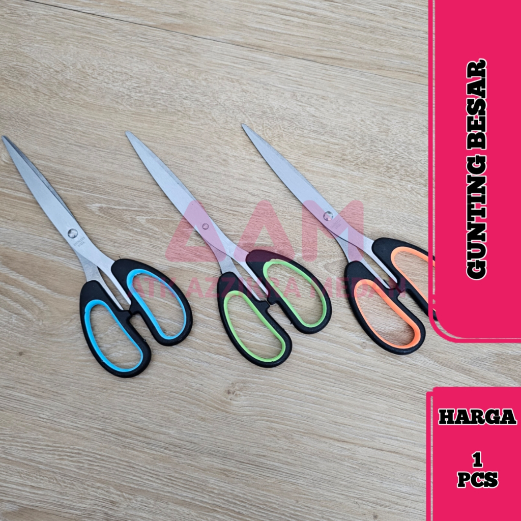 

Gunting Kertas Besar Warna 20 cm Stainless