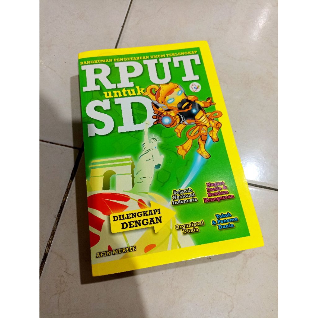 OBRAL BUKU MURAH ORIGINAL / BUKU ILMU PENGETAHUAN UMUM / RPUT UNTUK SD / AFIN MURTIE / BEST SELLER /