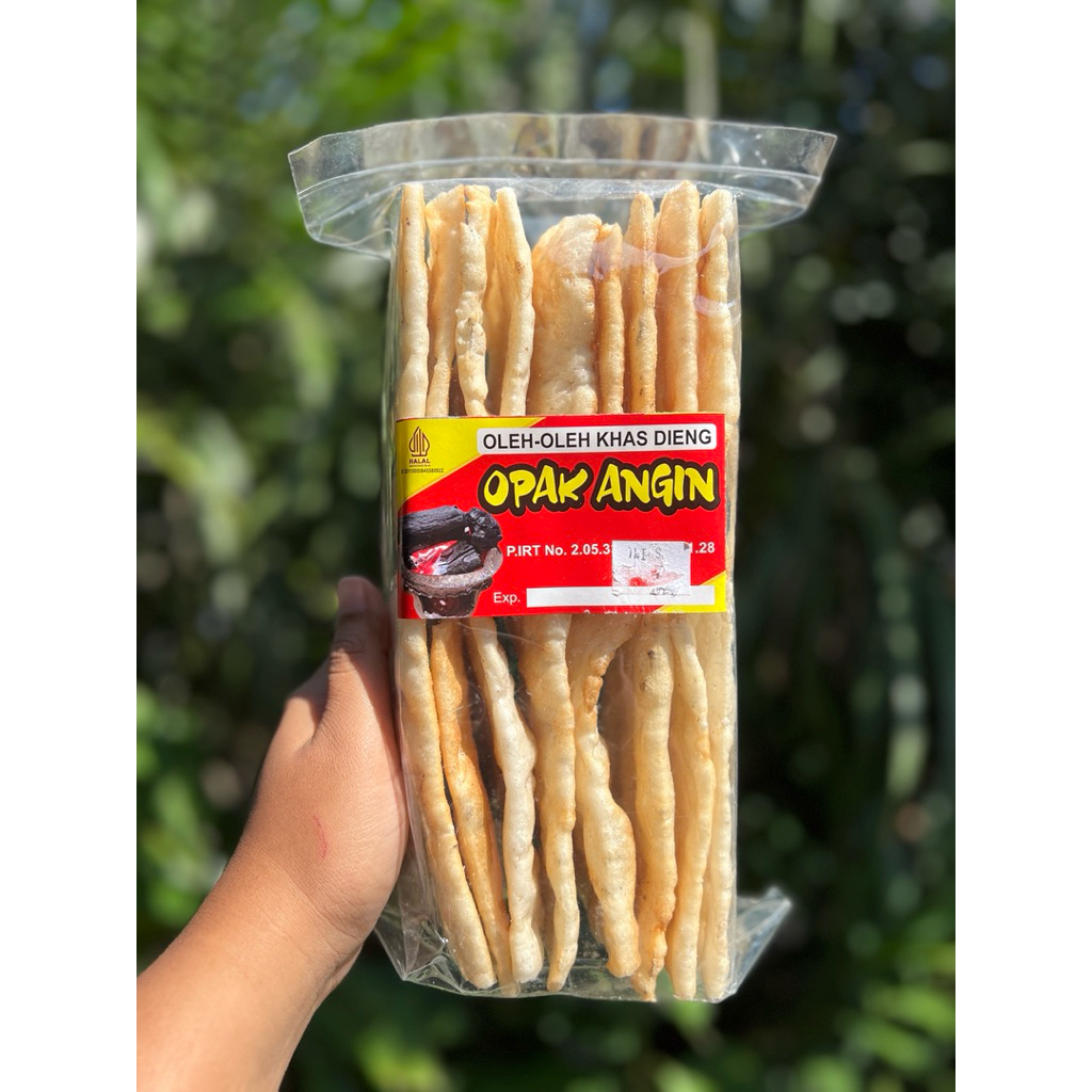 

Opak Angin Cemilan Opak Angin Khas Oleh-Oleh Dieng Wonosobo