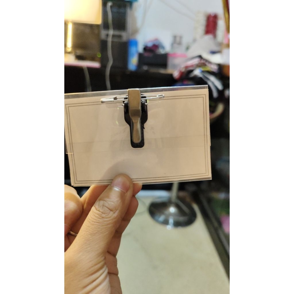 

Tempat Nama saku Nametag jepit dan peniti nama anak sekolah