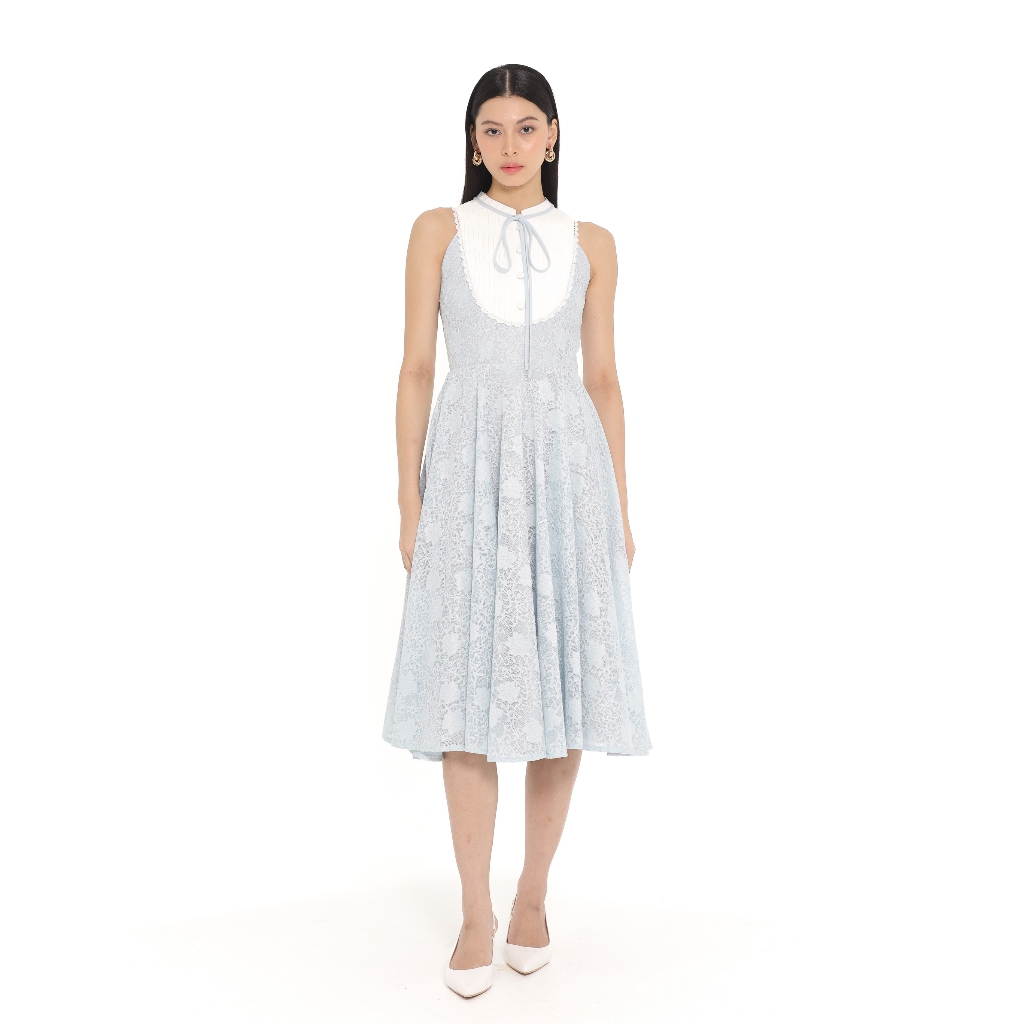 POSHTURE - Clary Dress in Ash Blue