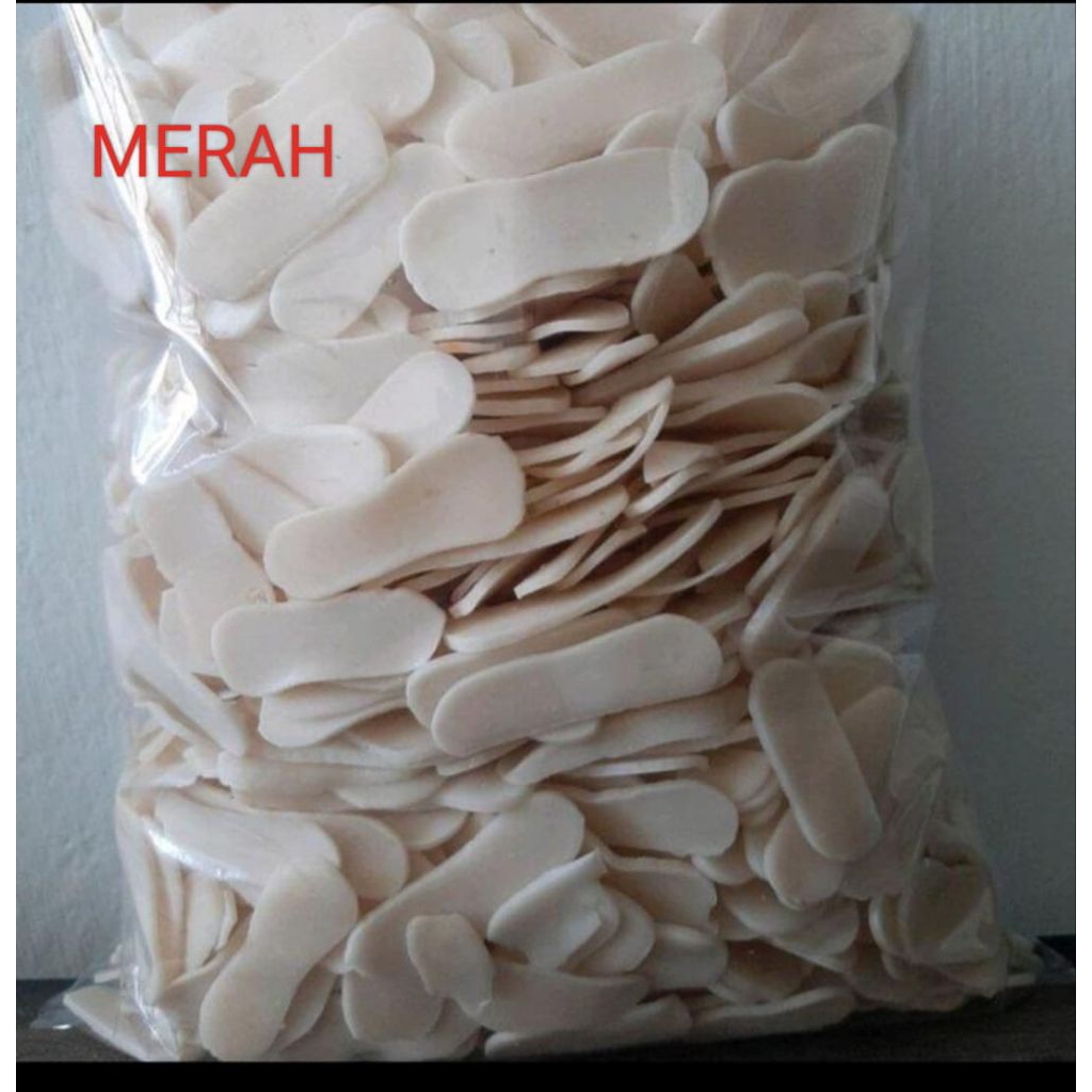 

krupuk 2 ikan/mentah kering 350gr