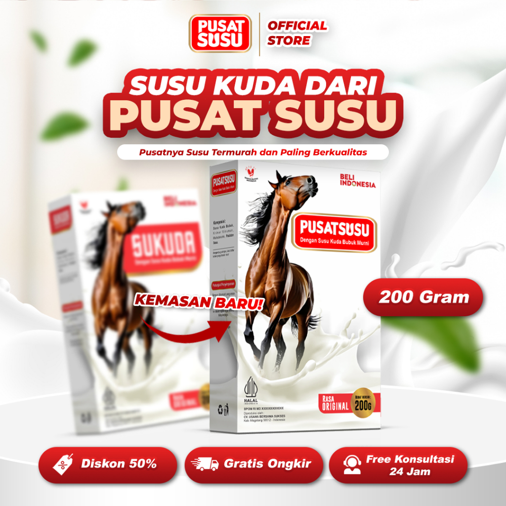 

PUSAT SUSU - SUSU KUDA Susu Kuda Murni Kolostrum