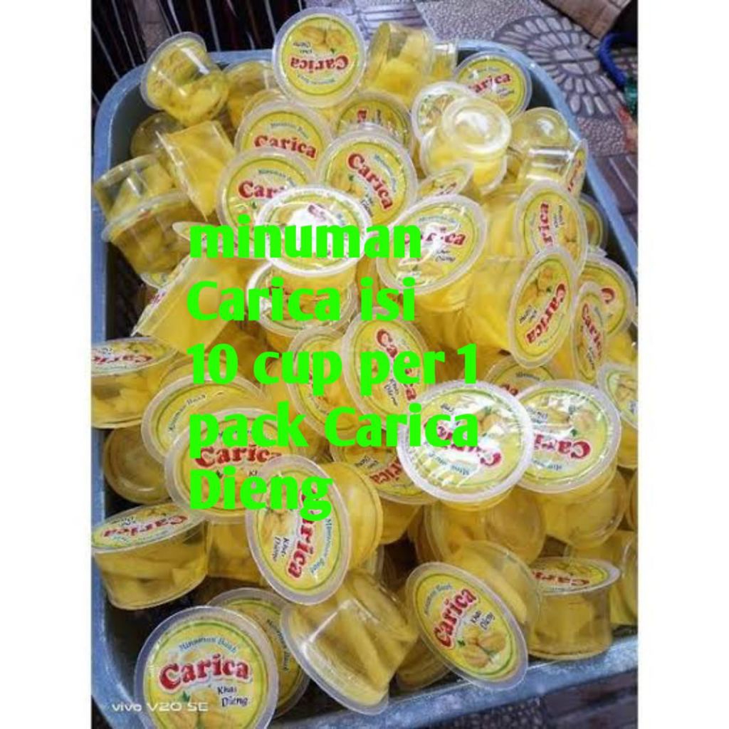 

Carica minuman manis khas Dieng isi 10 cup 1 pack