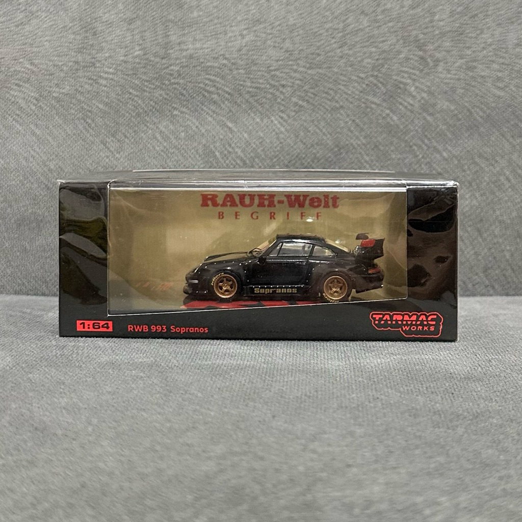 tarmac porsche rwb sopranos black limited