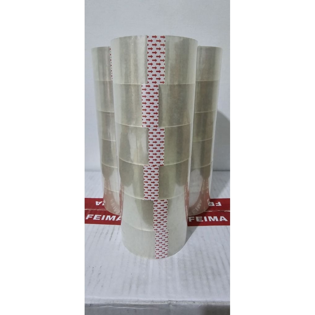 

Lakban Bening 90 Yard 1 Slop Isi 6pcs Ekonomis Isolasi Coklat 45mm dan 48mm Selotip Clear