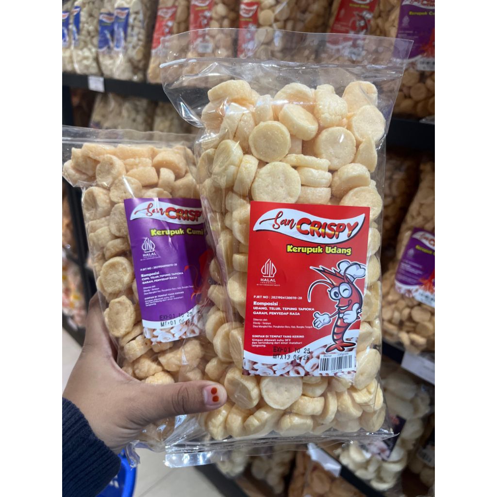 

Kerupuk Cumi San Crispy