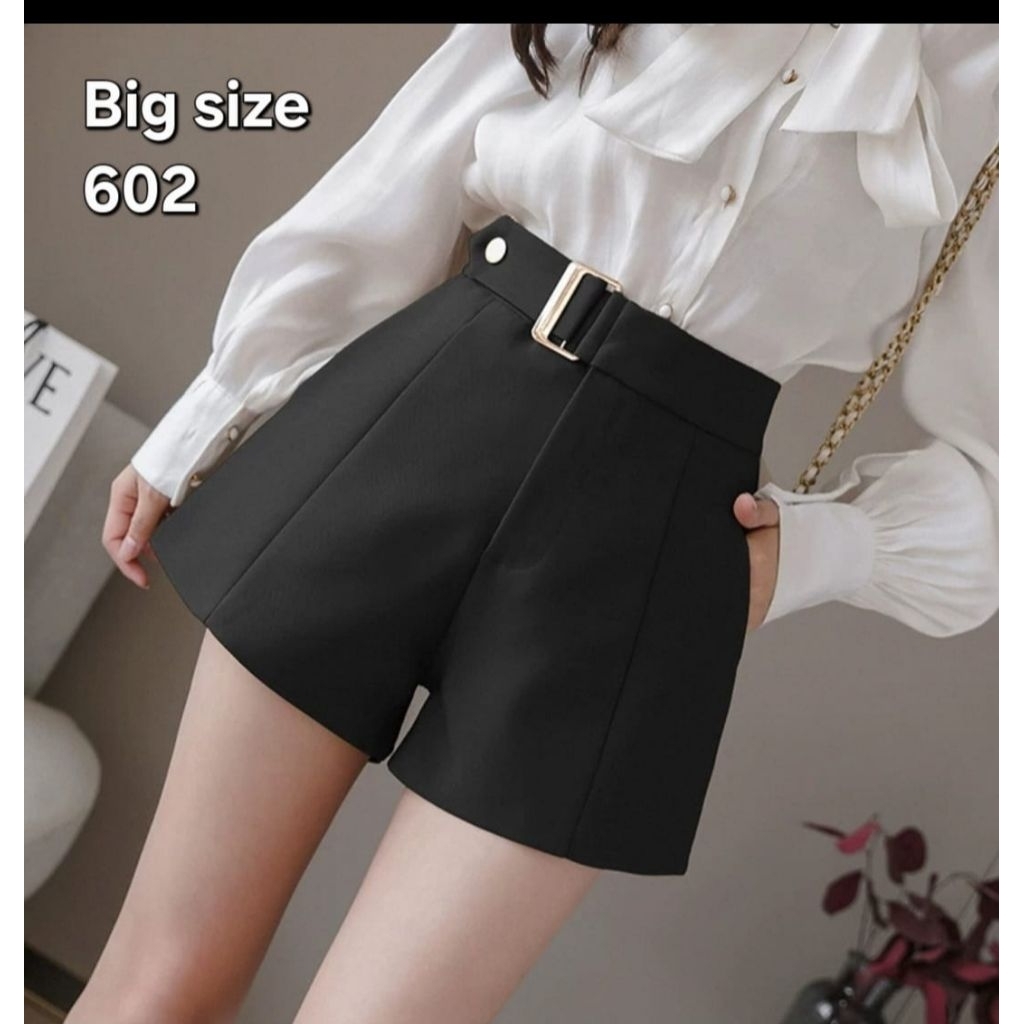 hotpant jumbo/hotpant hitam stret/hotpant import
