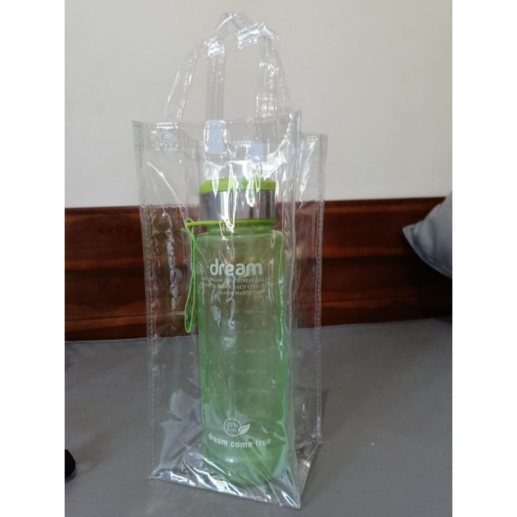 

Bening BOTOL Isi 1 Liter Botol PVC Hampers Goodiebag Souvenir Tebal