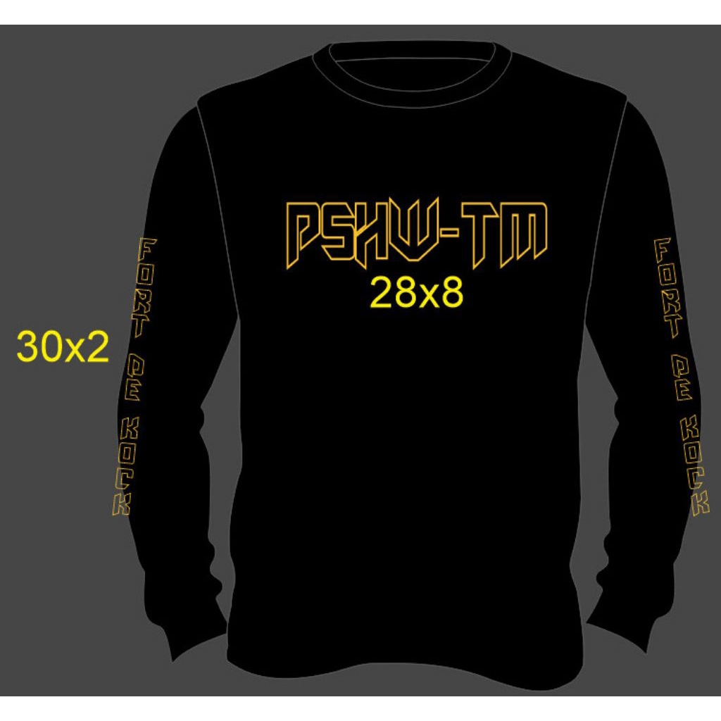 kaos lengan panjang pshw tm