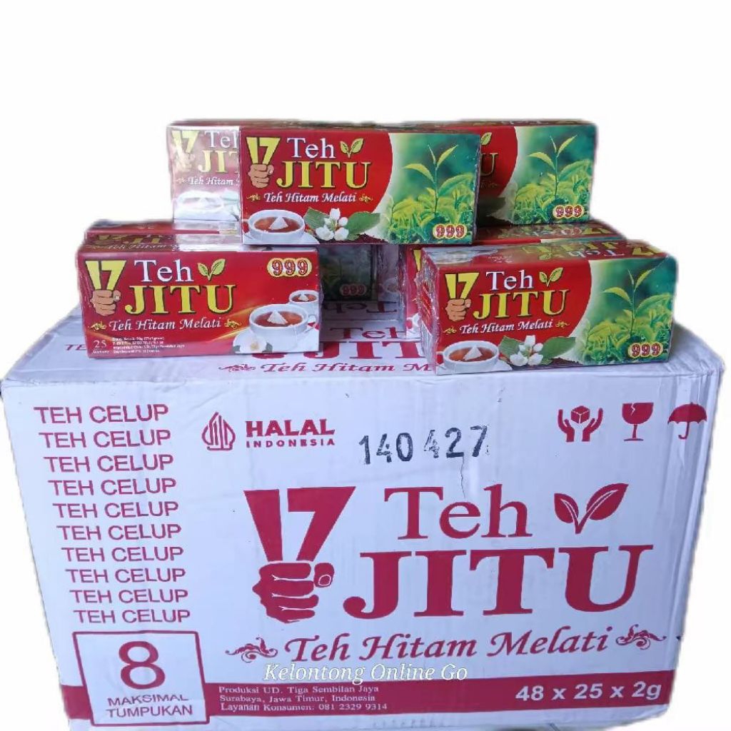 

Teh Jitu Celup 1 Karton isi 48 kotak