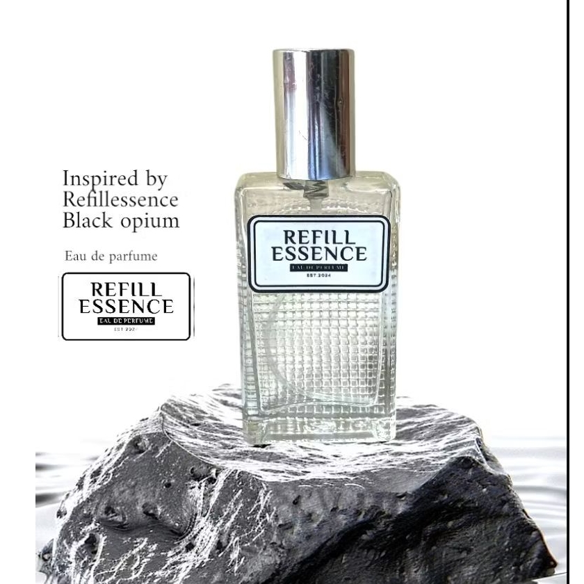 Refillessence - Parfum Aroma Black Opium Original 100% Pria