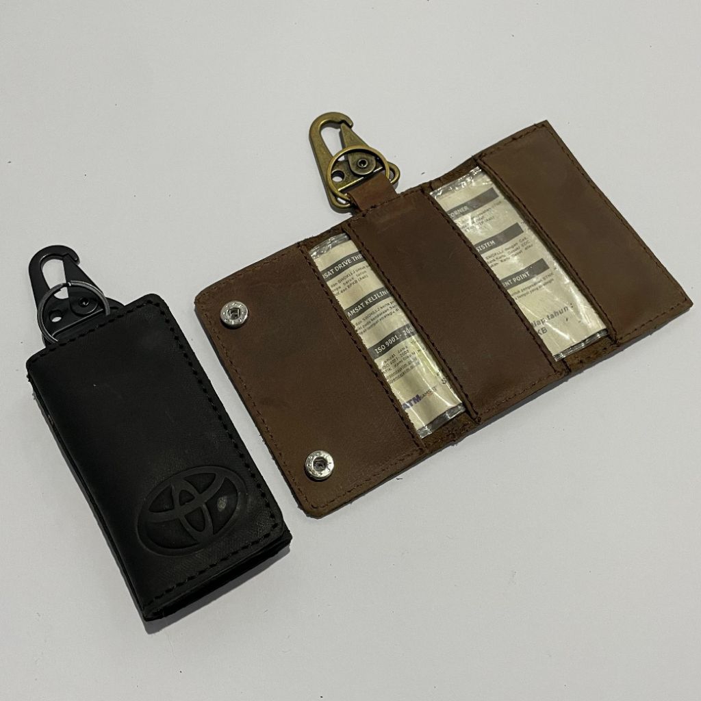 Dompet STNK KULIT ASLI / Dompet STNK kulit premium / Dompet STNK mobil / Gantungan kunci mobil / Dom