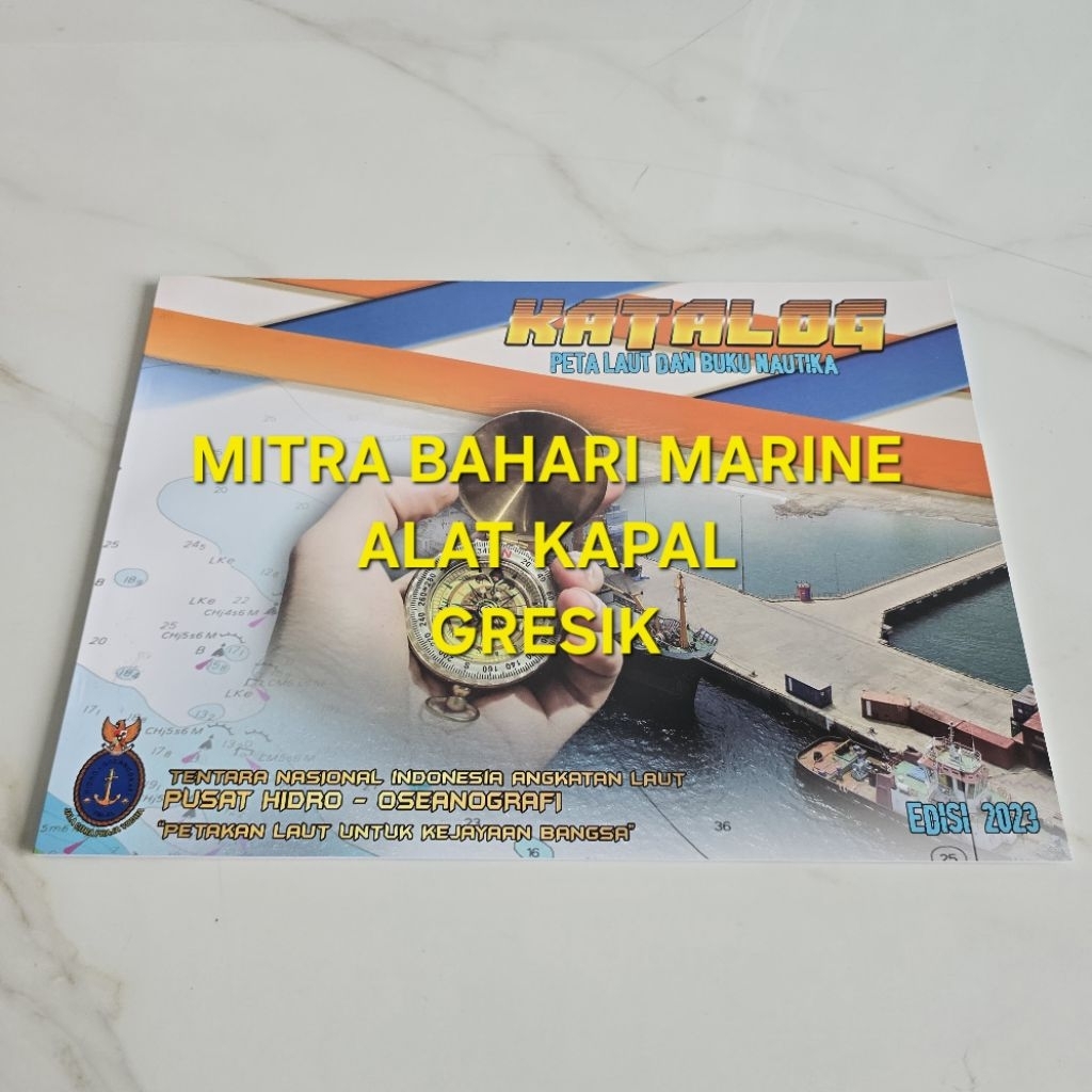 Buku Katalog Peta Laut dan Buku Nautika 2023