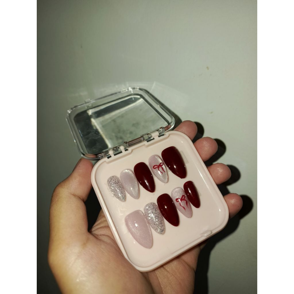 press on nails custom| fake nails | fake nails murah
