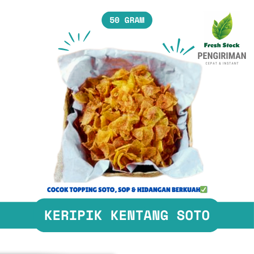 

KERIPIK KERING KENTANG SOTO | FreshStock