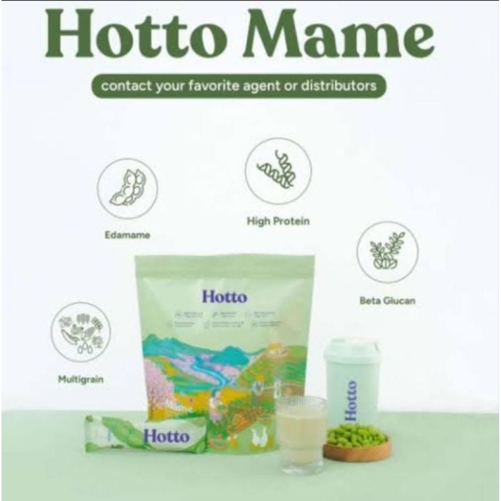 

Hotto Mame 1pouch isi 12 sachet