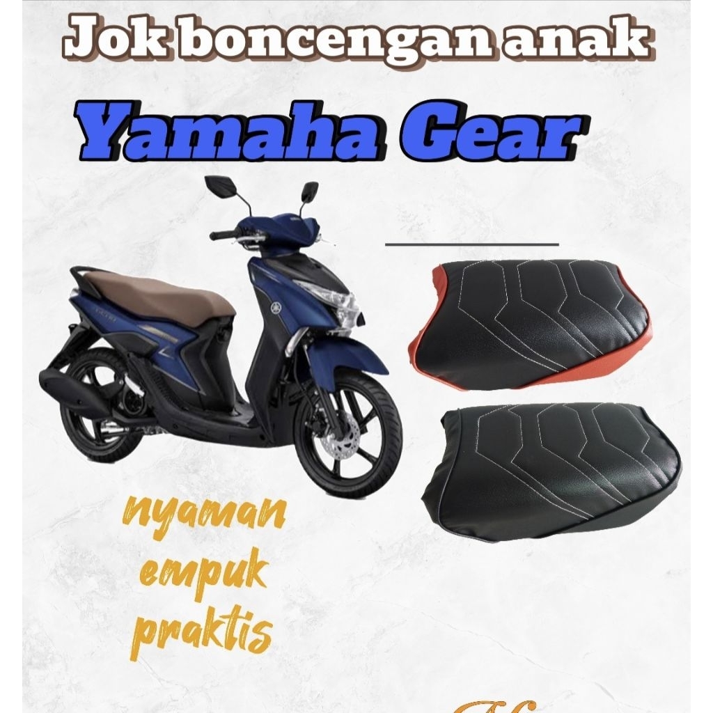 Jok boncengan Anak Yamaha Gear 125 tambahan jok anak gear 125