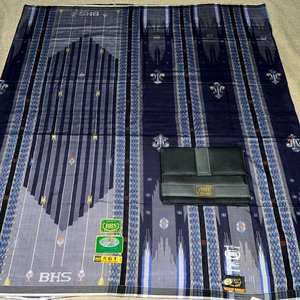 Sarung BHS Spunsilk SGT Gold Lawas Full Sutra Spunsilk 210 Jahitan Tengah ATBM Limited