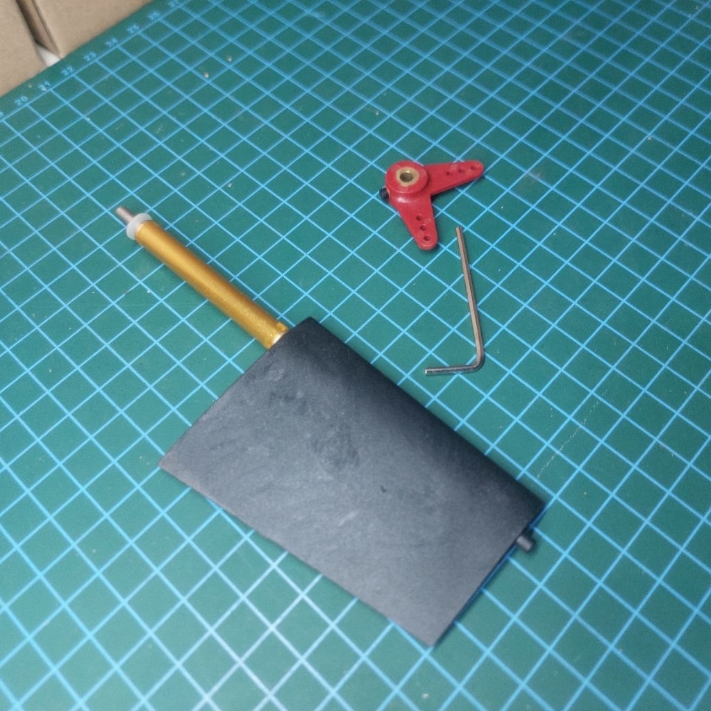 Rc Boat Rudder Tugboat Rudder Kemudi Kapal Remot 80MM