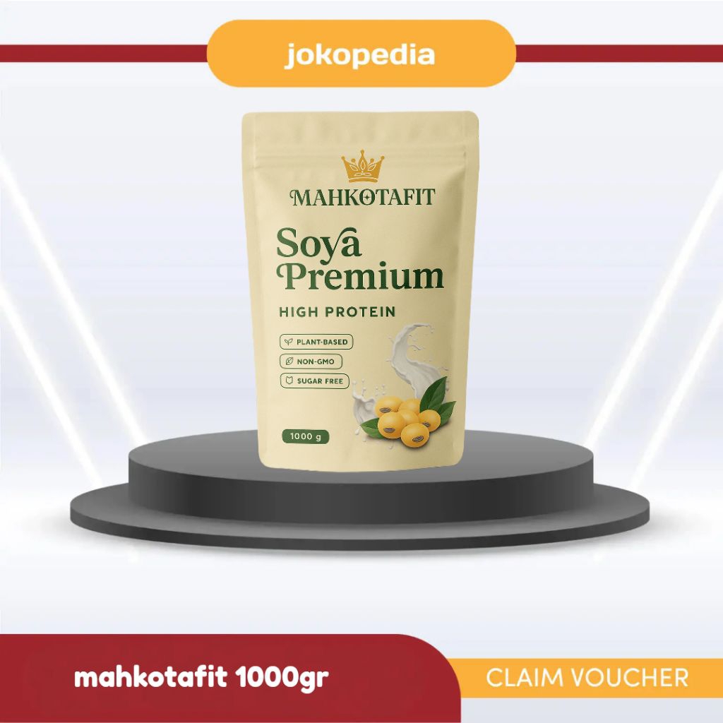 

mahkotafit whey soya premium bubuk kedelai murni 1kg