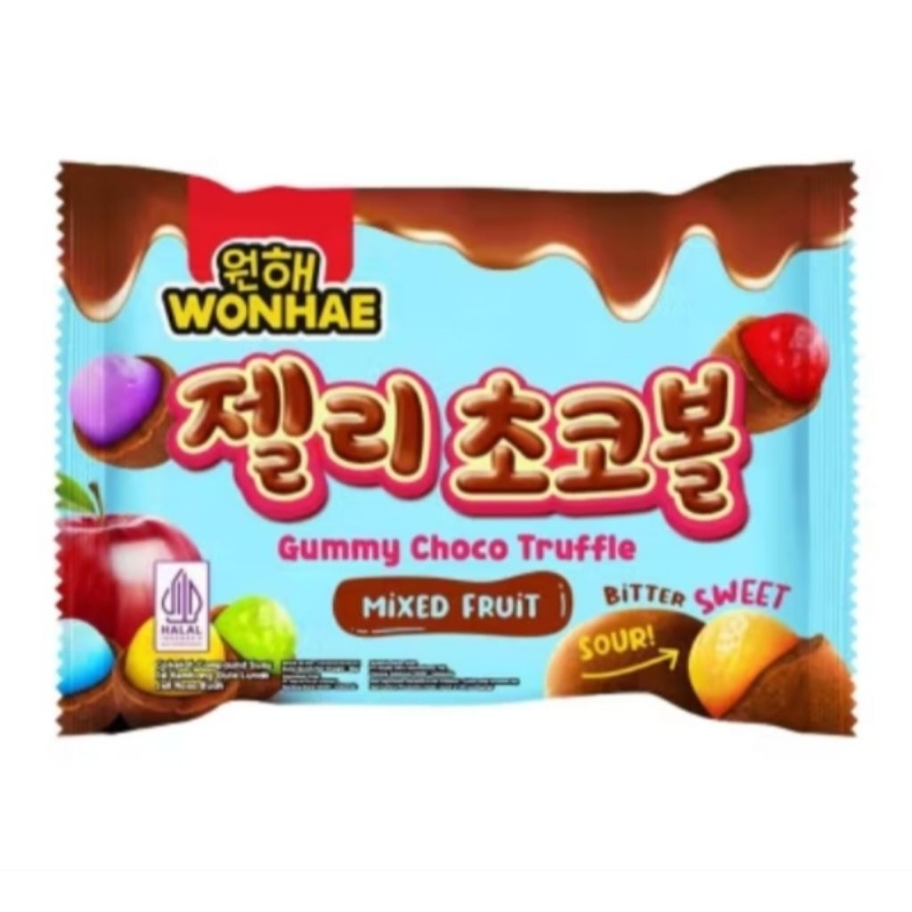 

Permen Coklat Wonhae Gummy Choco Ttuffle