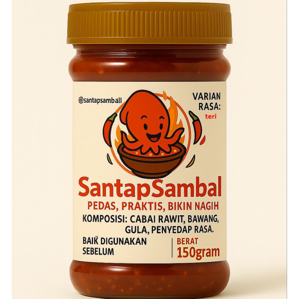 

sambal teri 150gram