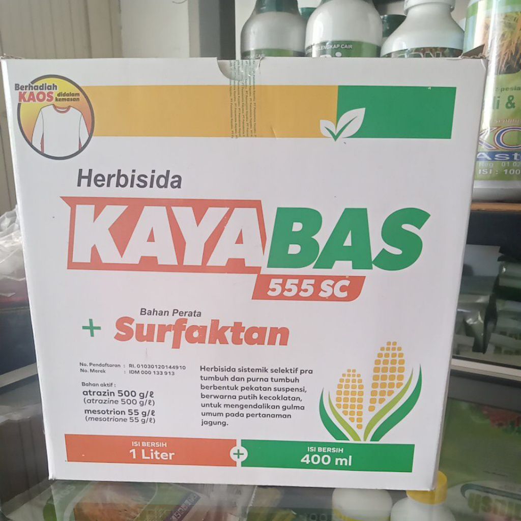 kayabas 1liter obat rumput jagung