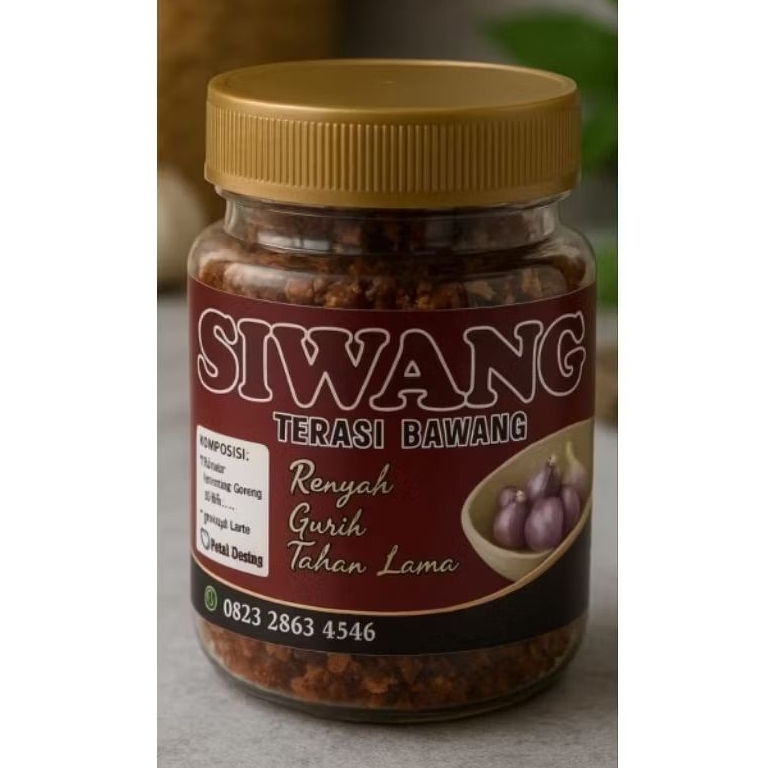 

Siwang Terasi bawang khas Cirebon Indramayu