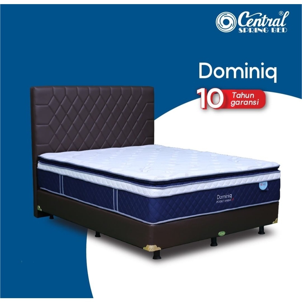 Springbed Central Dominiq Pocket Spring dan Foam