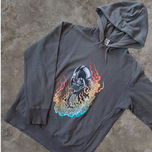 Uniqo Star Wars Darth Vader graphic Hoodie grey second