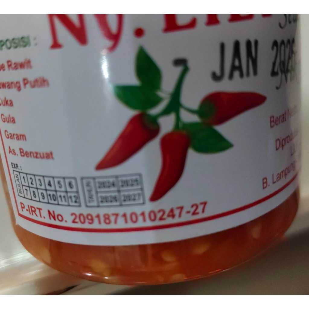 

Sambel ny liliy 300ml botol kartonan