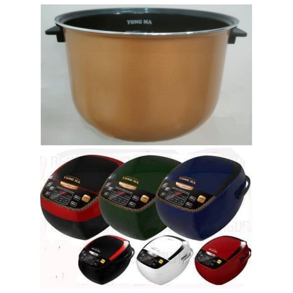 (PANCI SAJA) Innerpot Eco Ceramic (Pakai Wing) ORI Yongma Untuk Magic Com Yongma SMC 8017 / YMC 801